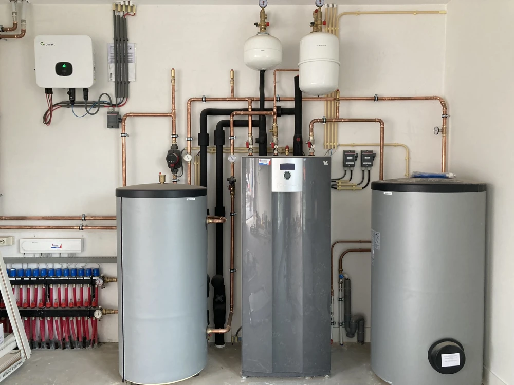 Installatie van warmtepompen